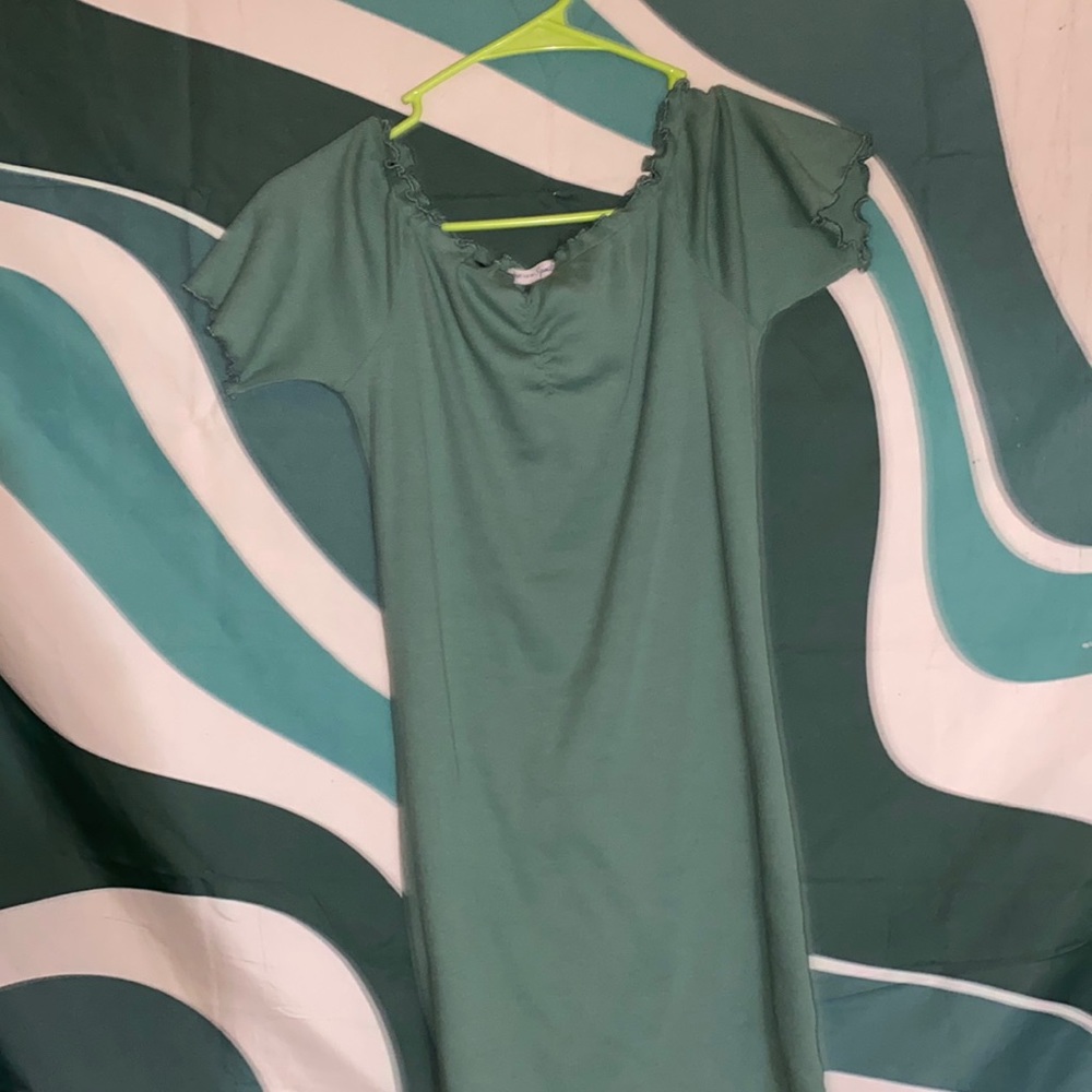 Green dress